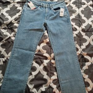 Buffalo David Bitton Relaxed Straight Blue Jeans